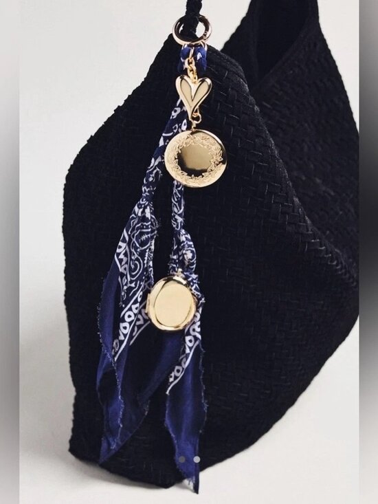 Anthropologie Accessories - Anthropologie Heritage Bandana Bag Charm